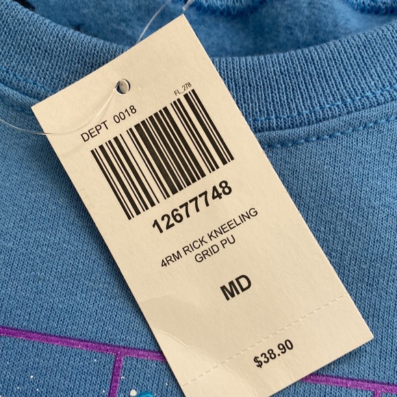 NWT Rick and Morty sweatshirt. - Picture 3 of 3